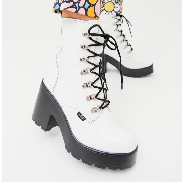 ROC Mission Hi-Shine boots in white! - Picture 8 of 8
